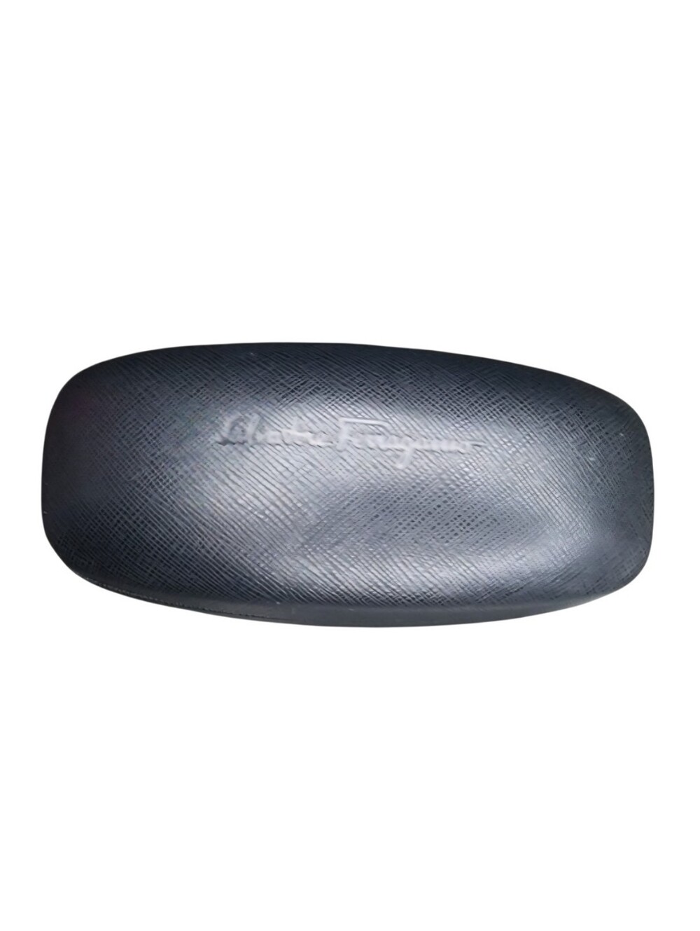 NWOT Salvatore Ferragamo Hard Sunglass Case W/Lense Wipe